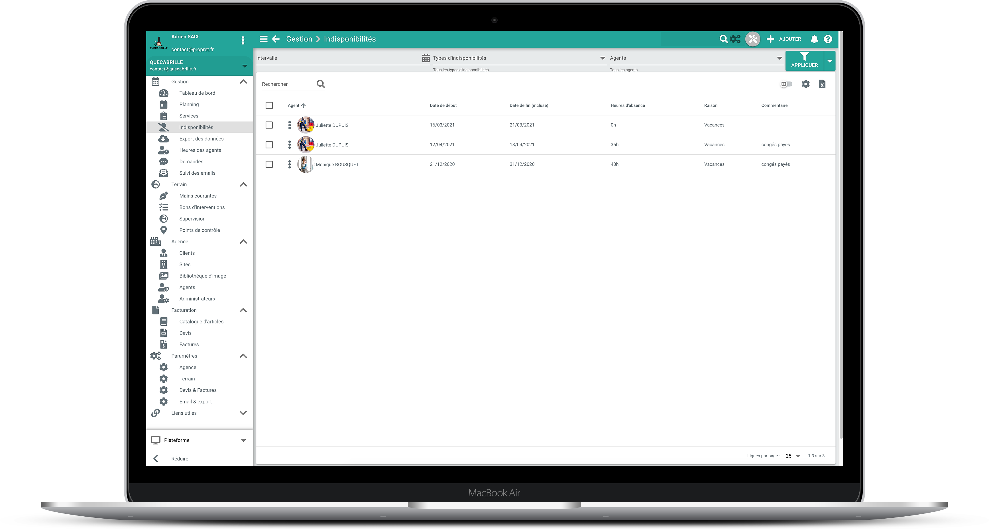 logiciel gestion entreprise nettoyage