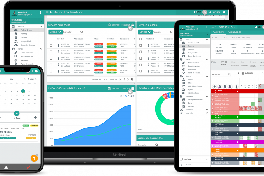 logiciel facture devis entreprise nettoyage propreté