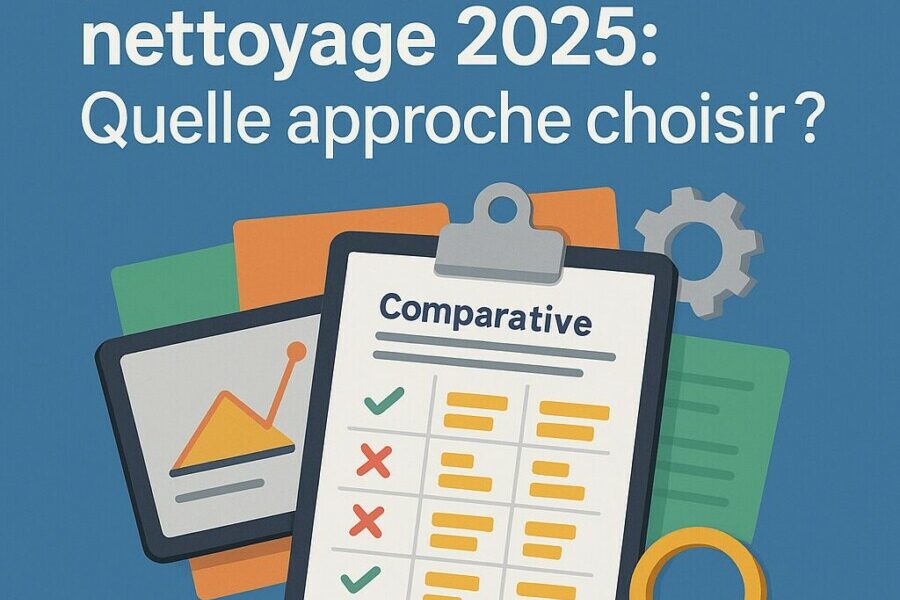 Comparatif logiciel pour société de nettoyage 2025 : Quelle approche choisir ?