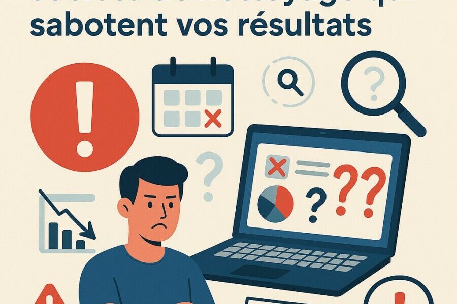 8 erreurs logiciel pour société de nettoyage qui sabotent vos résultats