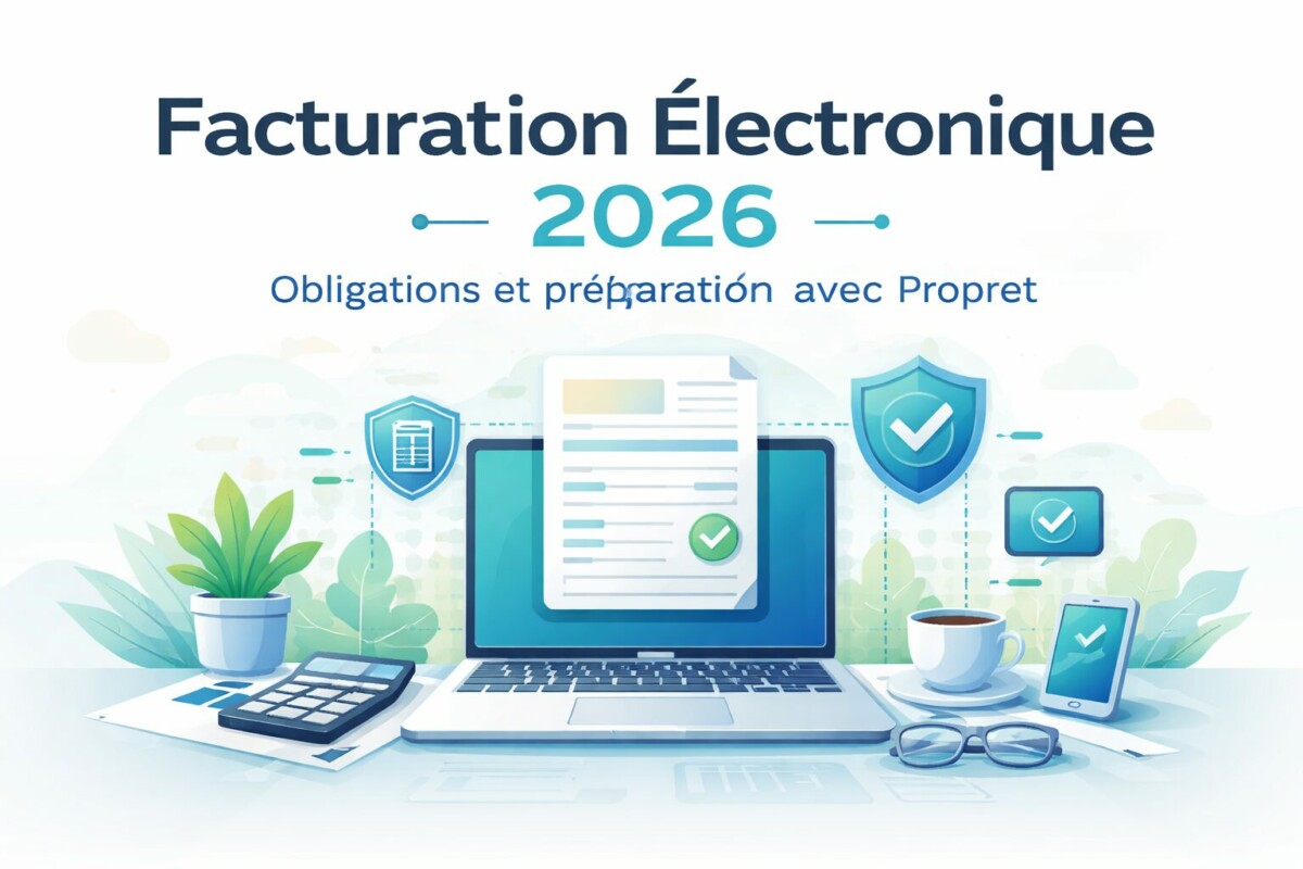 Facturation électronique 2026 : obligations, calendrier et préparation avec Propret