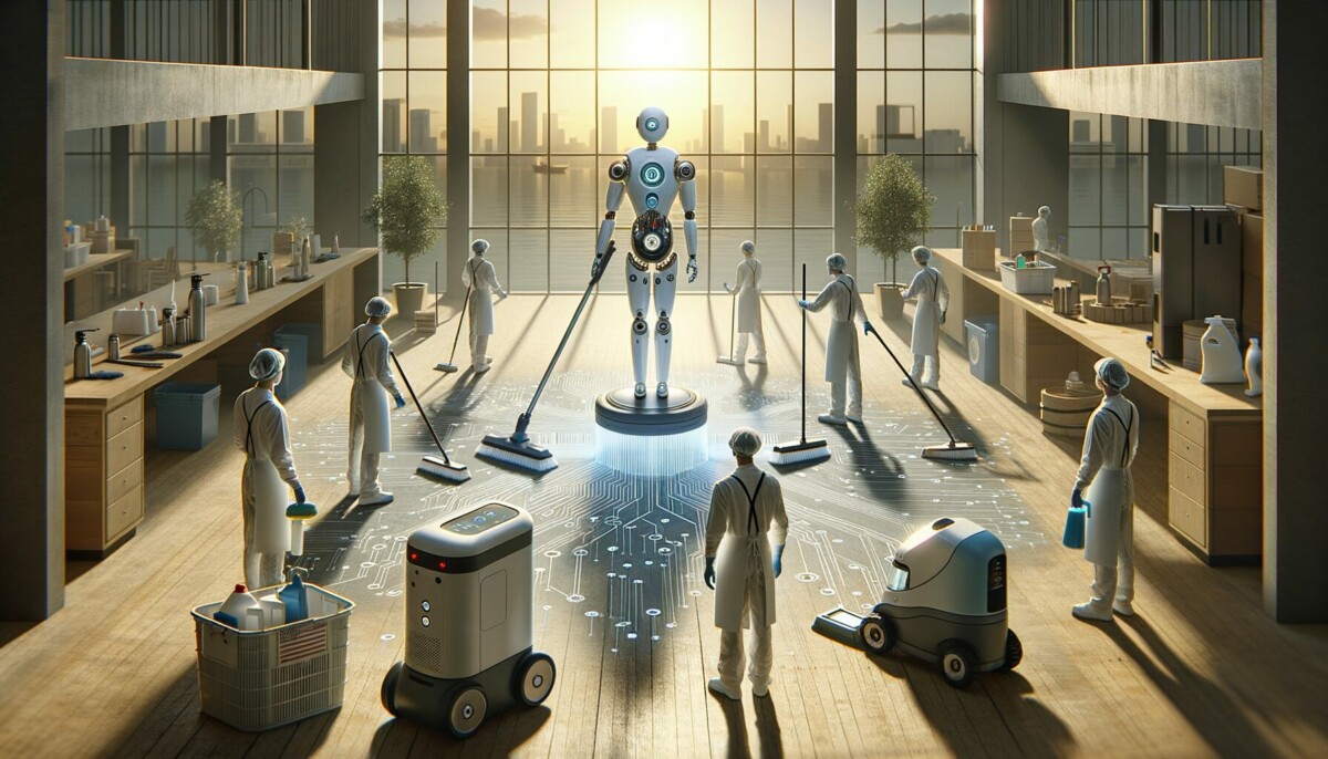 Explorez les dernières tendances technologiques dans le secteur de la propreté, - tendances technologiques, IA nettoyage, aut