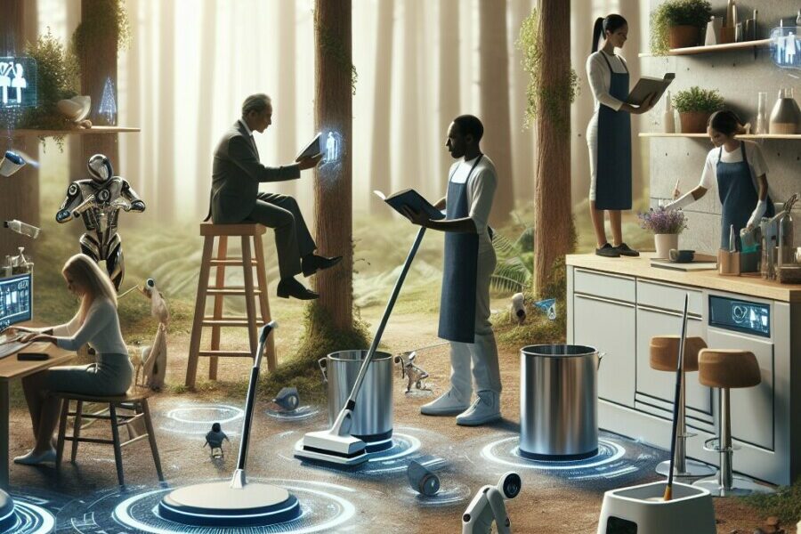 Un aperçu des innovations technologiques qui transformeront le secteur de la pro - tendances technologiques, secteur nettoyag