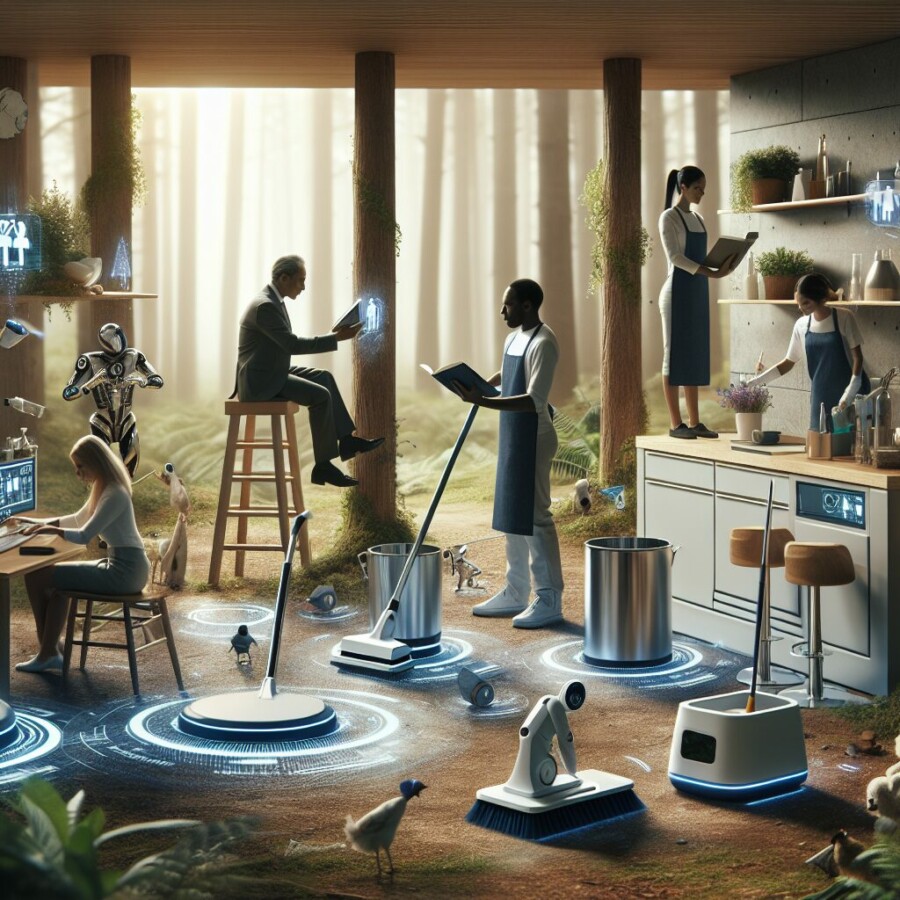 Un aperçu des innovations technologiques qui transformeront le secteur de la pro - tendances technologiques, secteur nettoyag