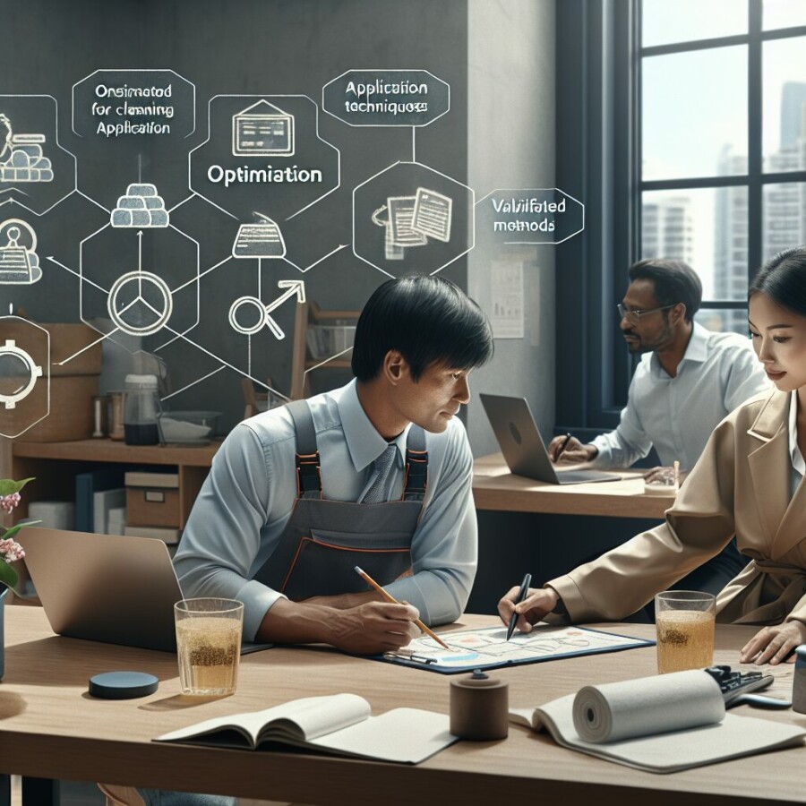 Méthodes d'optimisation application pour société de nettoyage validées pour Prof - optimisation, application pour société de