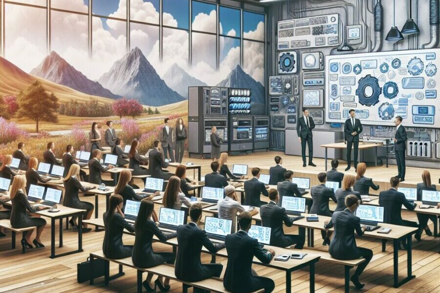 Examinez pourquoi la formation des employés est cruciale lors de l'intégration d - formation logiciel, adoption technologique