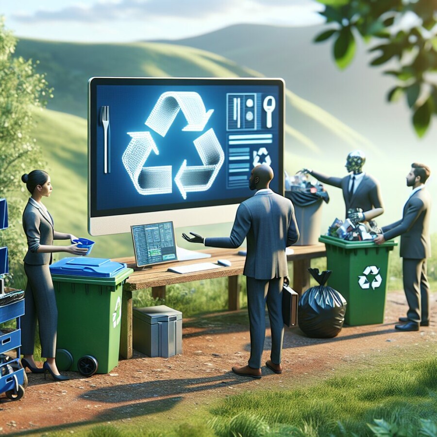 Découvrez comment un logiciel de gestion peut optimiser la gestion des déchets a - gestion déchets, logiciel propreté, durabi