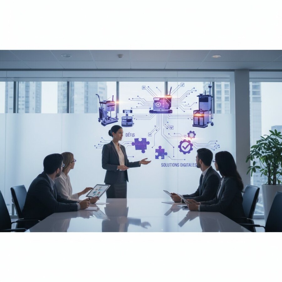 Cet article examine les principaux défis que rencontrent les entreprises de nett - digitalisation propreté, défis secteur net