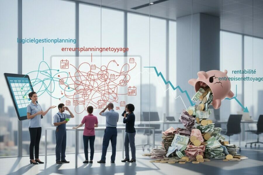 Découvrez les 5 erreurs critiques dans la gestion du planning des équipes de net - erreursplanningnettoyage, rentabilitéentre