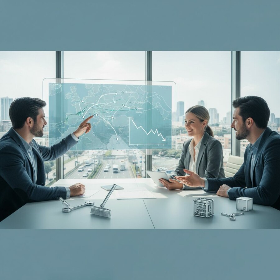 Découvrez comment une PME du secteur multiservices a réduit ses coûts de déplace - coûtsdéplacement, optimisationtournées, pm