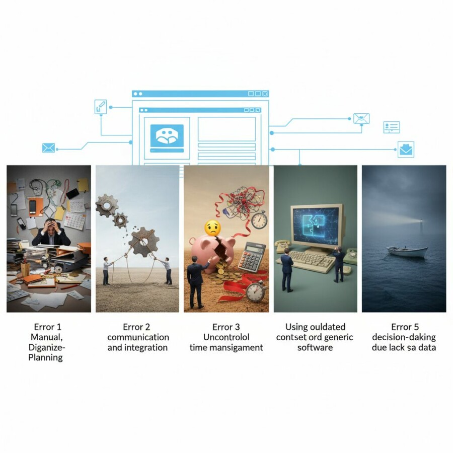 Découvrez les 5 pièges courants qui freinent les TPE de services multiservices e - erreurs gestion interventions, multiservic