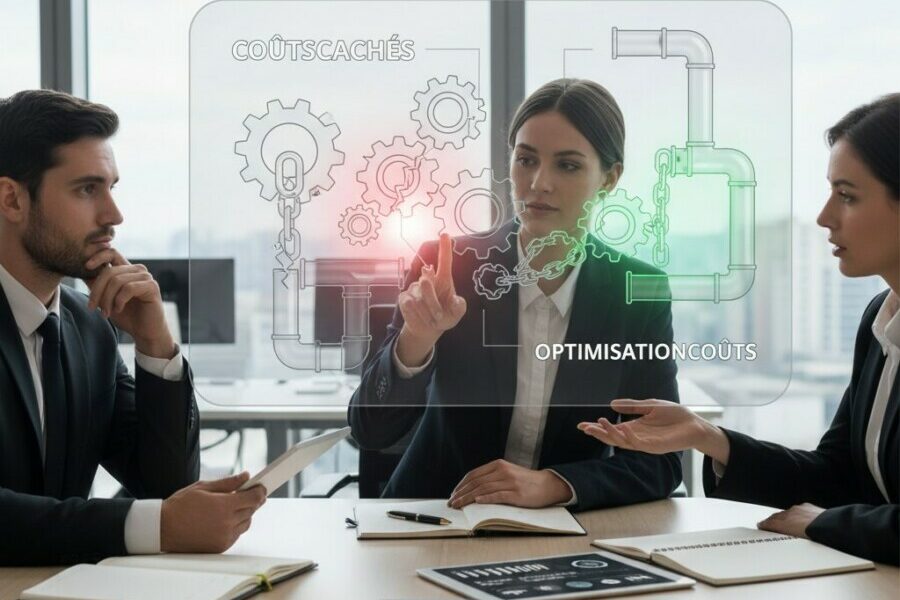 Une analyse critique des dépenses imprévues et des pertes d'efficacité encourues - coûtscachés, responsabled'exploitation, op
