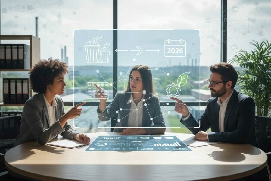 Découvrez les stratégies proactives pour les PME multiservices afin d'intégrer d - gestiondéchetsPME, logicielmultiservices20