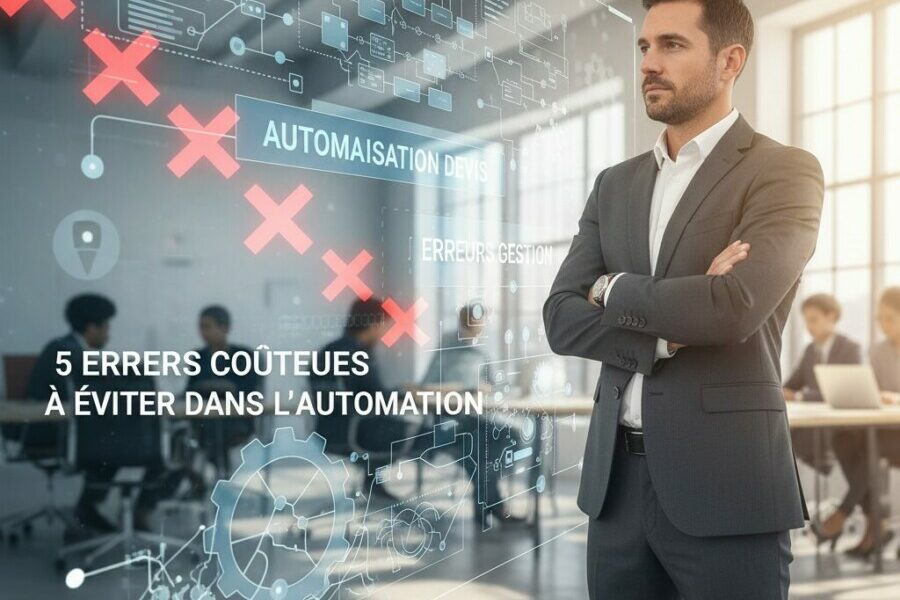 Découvrez les pièges les plus courants lors de la mise en place d'un système d'a - automatisationdevis, multiservices, erreur