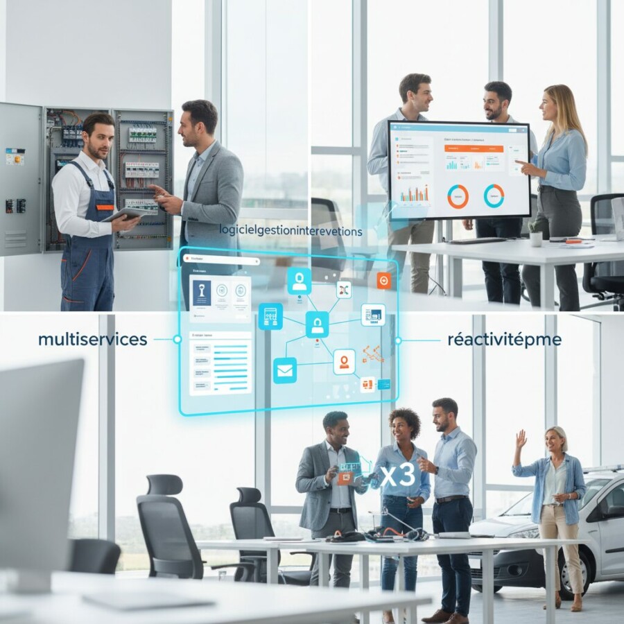 Découvrez l'impact transformateur de l'adoption d'un logiciel de gestion des int - logicielgestioninterventions, multiservice