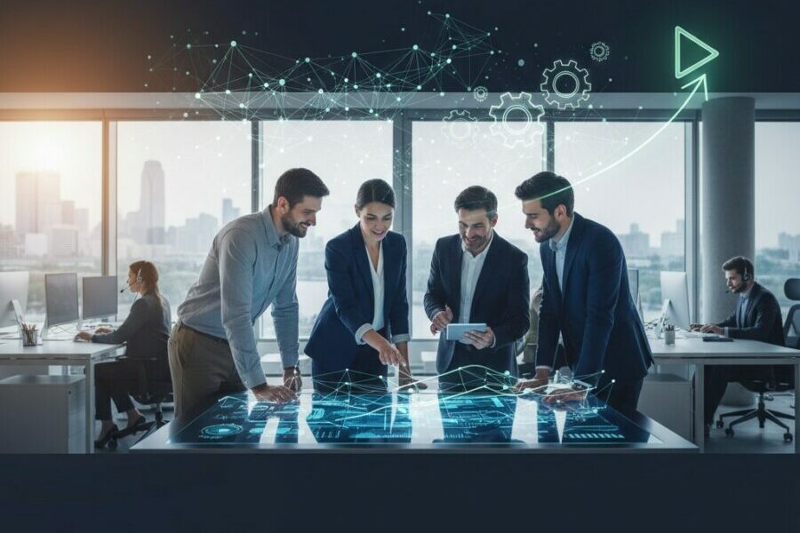 Découvrez comment l'intégration d'un logiciel de gestion des ressources peut tra - logicielgestionressources, productivitéage