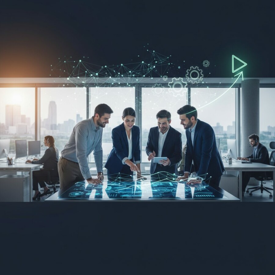 Découvrez comment l'intégration d'un logiciel de gestion des ressources peut tra - logicielgestionressources, productivitéage