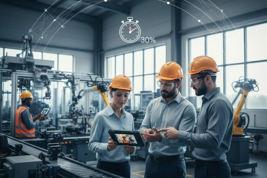 Analyse approfondie de l'impact de la visio-assistance avec les équipes sur le t - visio-assistance, tempsmorts, responsablee