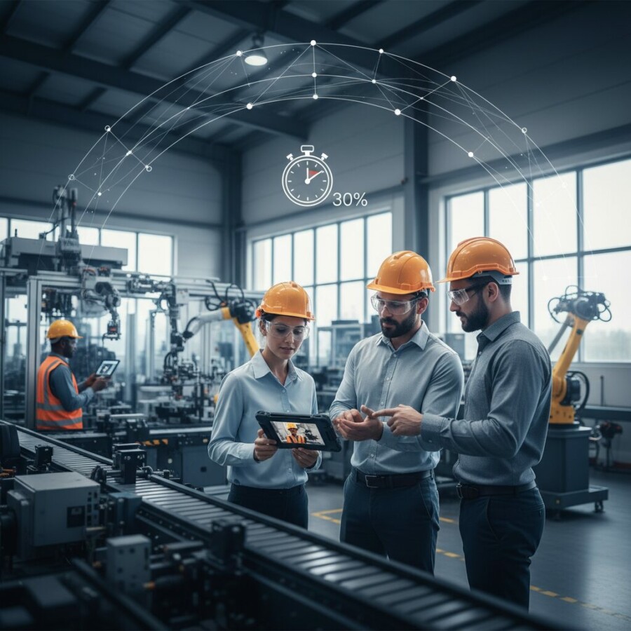 Analyse approfondie de l'impact de la visio-assistance avec les équipes sur le t - visio-assistance, tempsmorts, responsablee