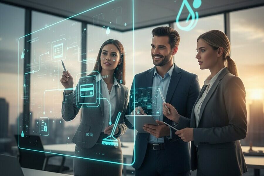 Découvrez comment les TPE du secteur de la propreté peuvent implémenter et optim - automatisationfacturationnettoyage, sociét