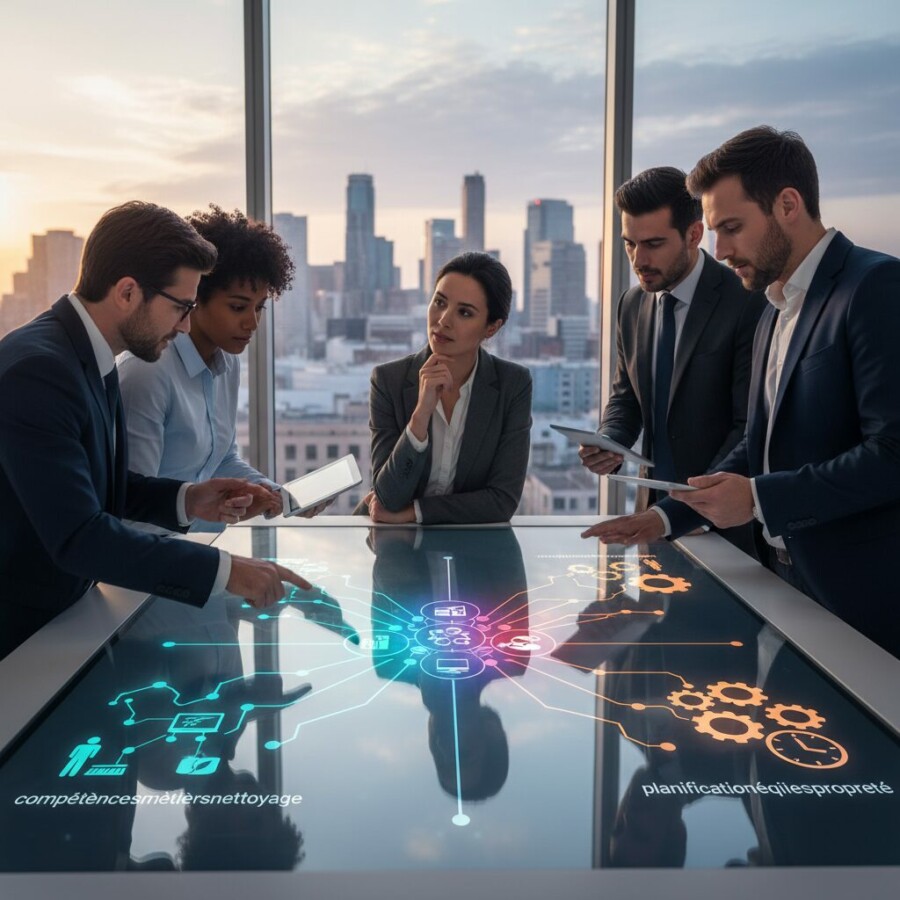 Découvrez une approche innovante pour la planification d'équipe dans les société - compétencesmétiersnettoyage, planification