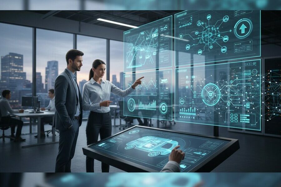 Découvrez comment les technologies embarquées et l'IA dans les logiciels de gest - logicielgestionflotte, maintenanceprédicti