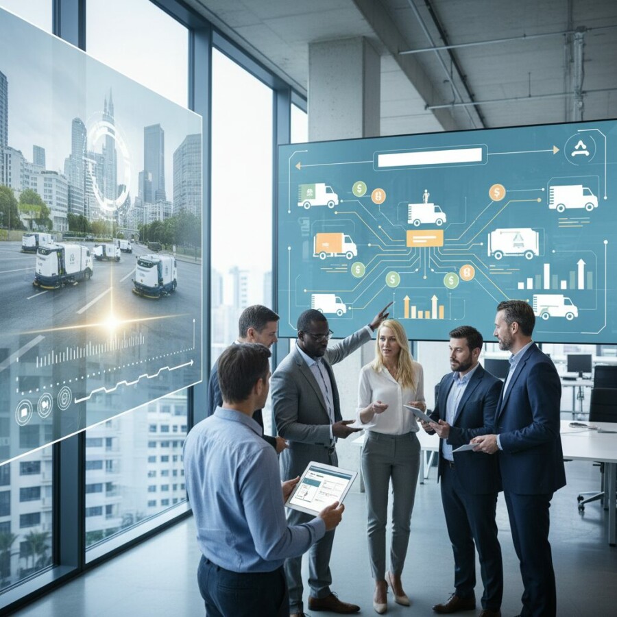 Découvrez un guide stratégique pour les PME multiservices afin d'optimiser la ge - logicielgestionflotte, véhiculesnettoyage,