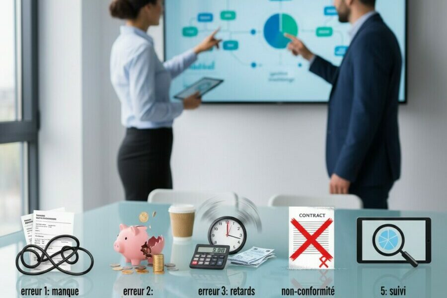 Découvrez les cinq erreurs les plus fréquentes en facturation dans le secteur de - logiciel facturation propreté, gestion fin