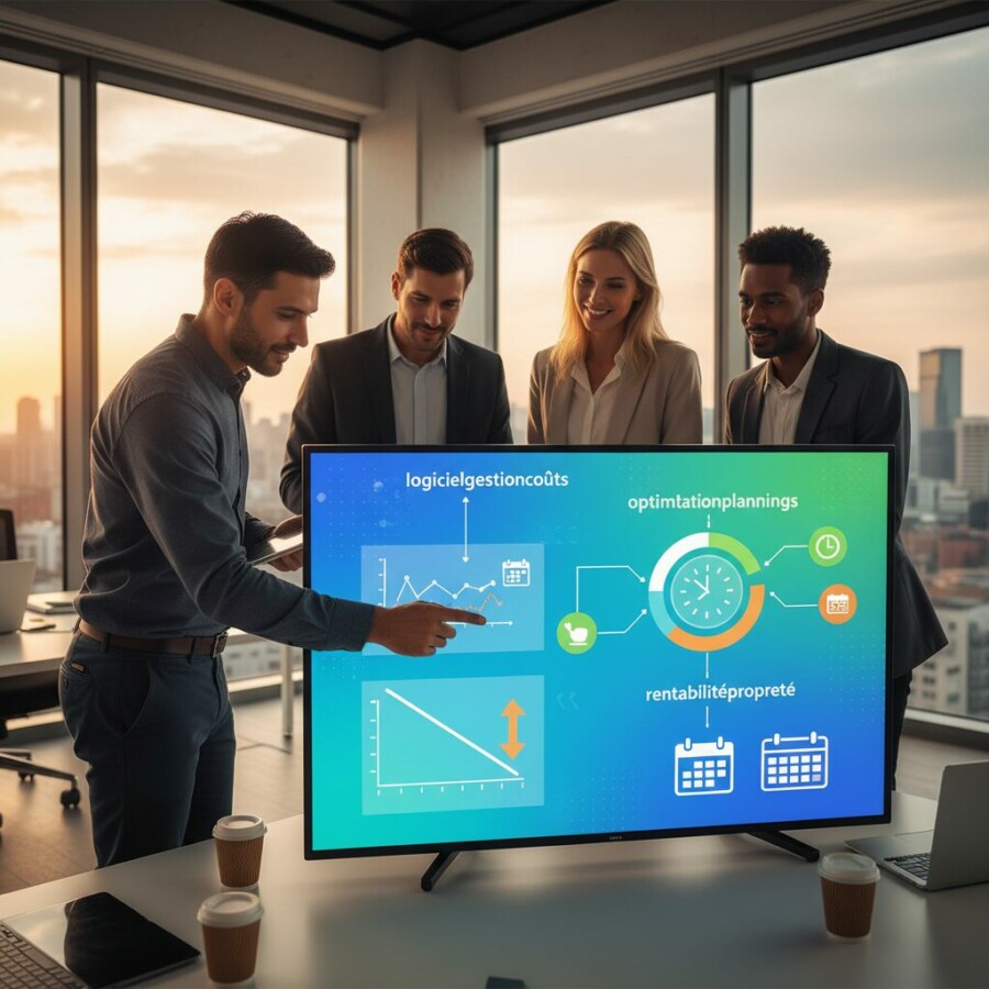 Découvrez comment un logiciel de gestion adapté permet aux responsables d'exploi - logicielgestioncoûts, optimisationplanning