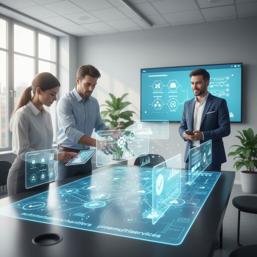 Découvrez des stratégies concrètes pour les PME multiservices afin d'optimiser l - automatisationchantiers, pmemultiservices,