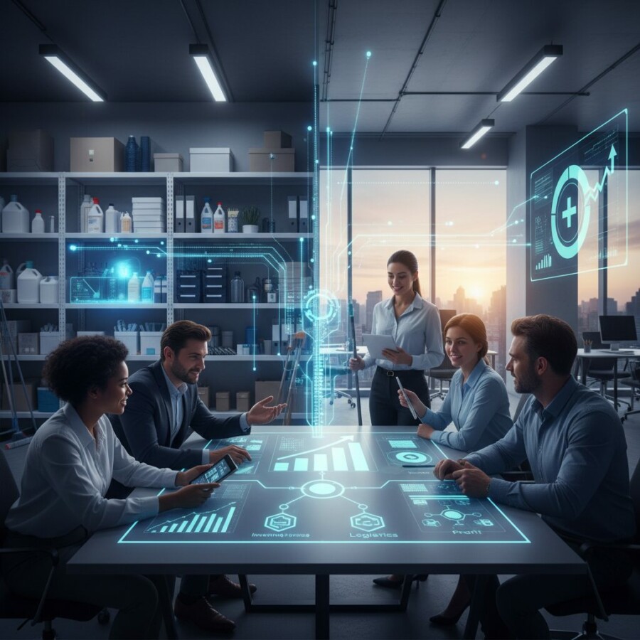 Découvrez comment un logiciel de gestion des stocks spécifiquement adapté aux TP - gestionstocksnettoyage, logicielmultiservi