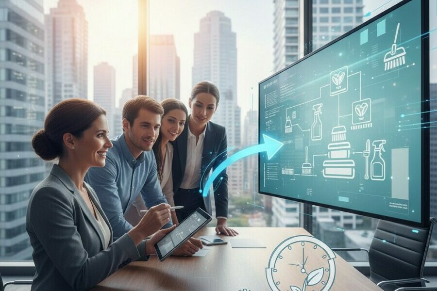 Découvrez une méthode pas à pas pour transformer votre processus commercial fast - automatisation devis nettoyage, gain de pr