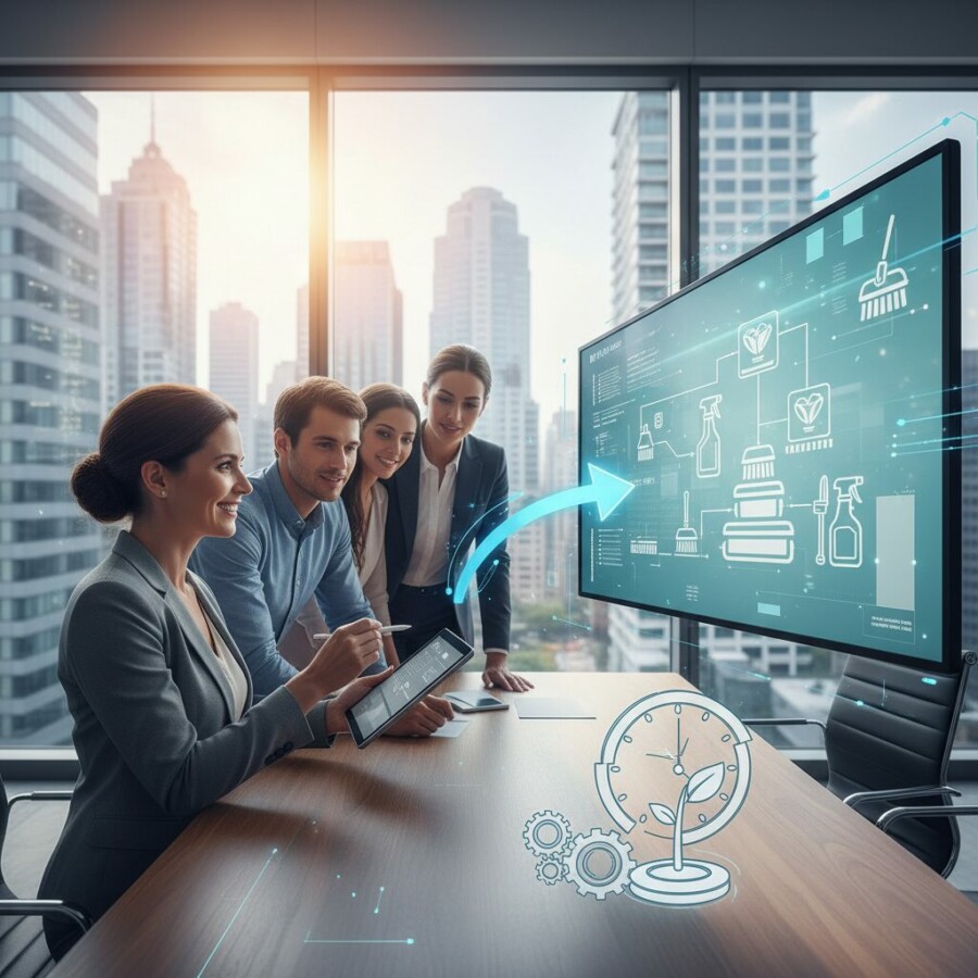 Découvrez une méthode pas à pas pour transformer votre processus commercial fast - automatisation devis nettoyage, gain de pr